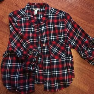 Forever 21 plaid shirt